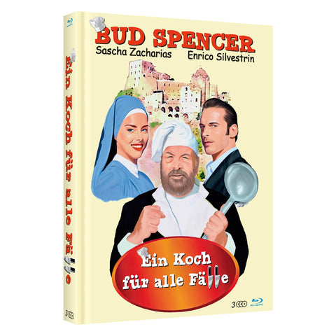 Ein Koch für alle Fälle (I delitti del cuoco) - Blu-Ray - Mediabook (Pilotfilm / 10 Episoden)