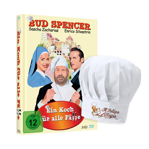 Ein Koch für alle Fälle (I delitti del cuoco) - Blu-Ray - Mediabook (Pilotfilm / 10 episodi) - Bud Spencer®