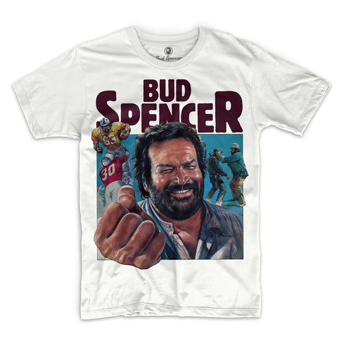 Comic Art - T-Shirt - Bud Spencer® (bianco)