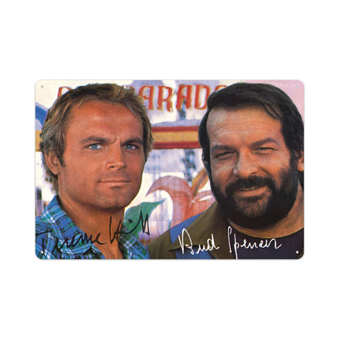 Autogramm - Blechschild - Bud Spencer®