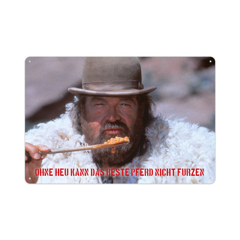Fagioli - Targa in metallo - Bud Spencer®