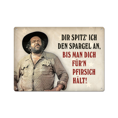 Dir spitz' ich den Spargel an... - Postkarte - Bud Spencer®