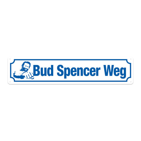 Bud Spencer Weg - Strassenschild - Bud Spencer®