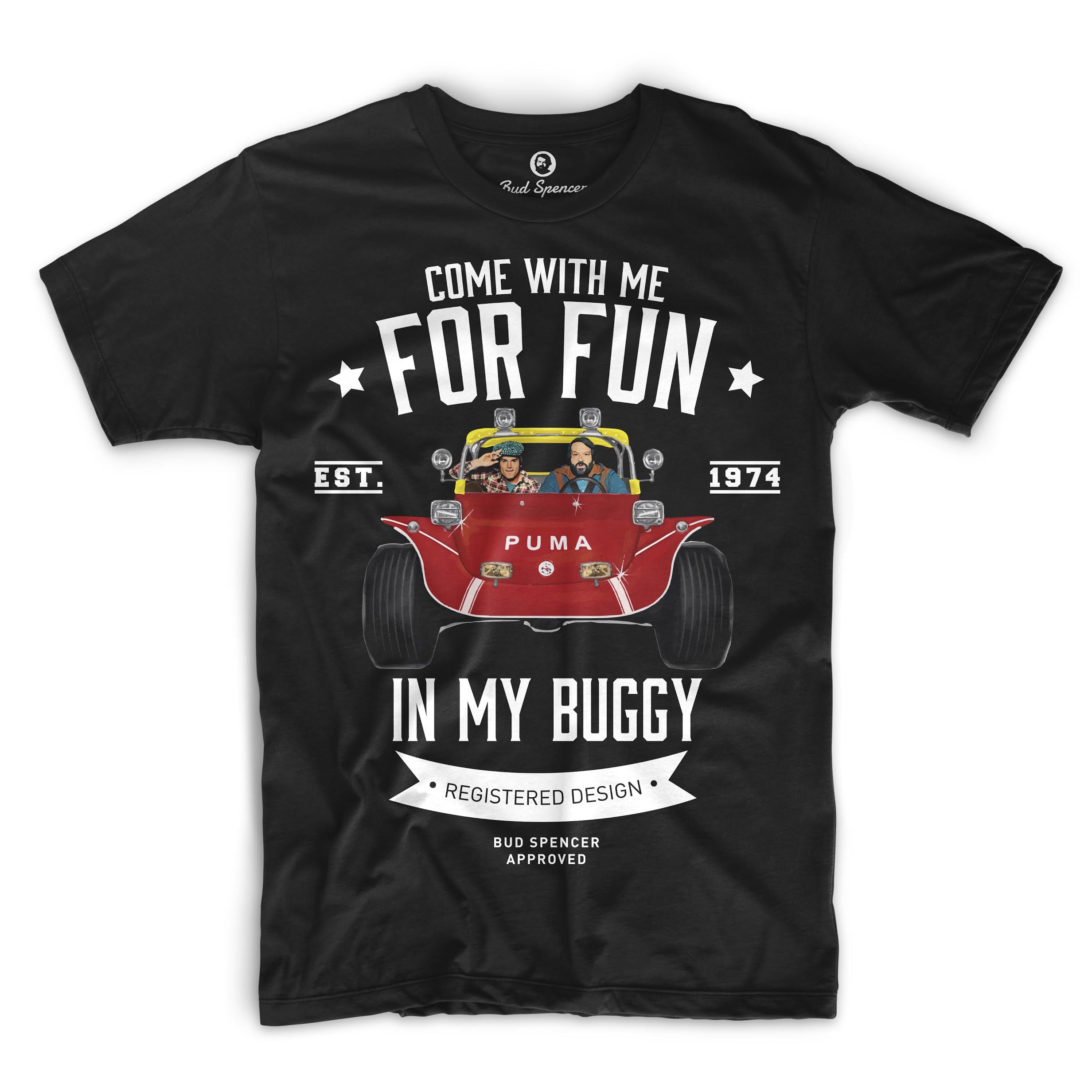 T-Shirt Uomo Candymix Dune Buggy | Maglietta In Cotone Con Stampa Evoluzione Umana