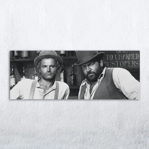 Trinity Is Still My Name - Glass Print (80x30cm) - Bud Spencer®