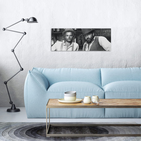 Trinity Is Still My Name - Glass Print (80x30cm) - Bud Spencer®