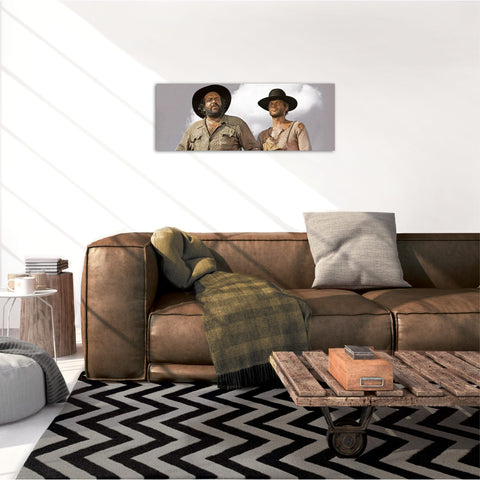 Bambino and Trinity / They Call Me Trinity - Glass Print (80x30cm) - Bud Spencer®